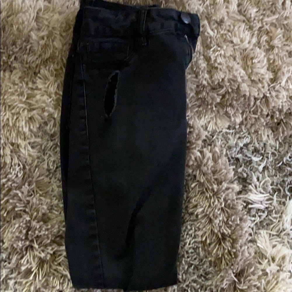Black ripped jeans FALW:FADED